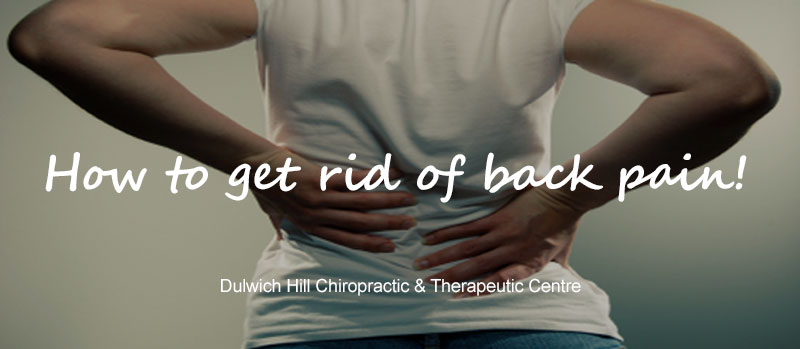 How To Get Rid Of Back Neck Pain